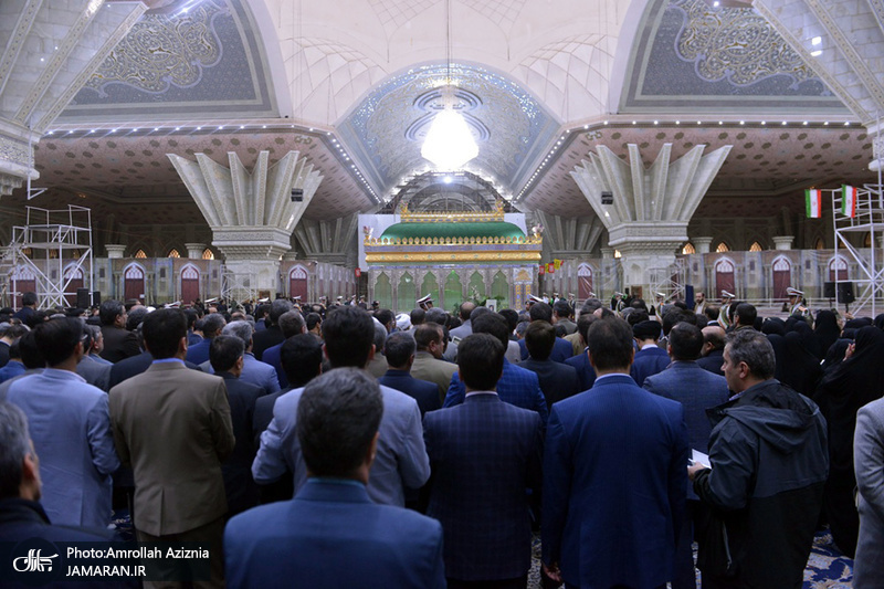 تجدید میثاق مدیر کل و کارکنان آموزش و پرورش شهر تهران با آرمان های حضرت امام(س)