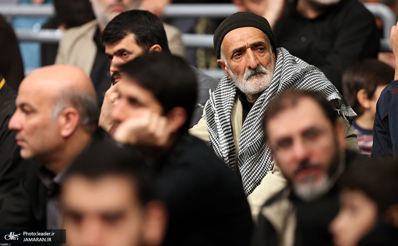 مراسم عزاداری شب شهادت حضرت فاطمه‌زهرا (س) در حسینیه امام خمینی