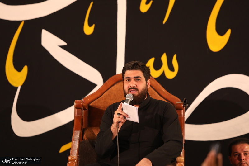 مراسم عزاداری شهادت امام جعفر صادق (ع) در مسجد اعظم قم