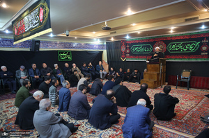 مراسم عزاداری شب شهادت حضرت فاطمه (س) در دارالزهرا (س)