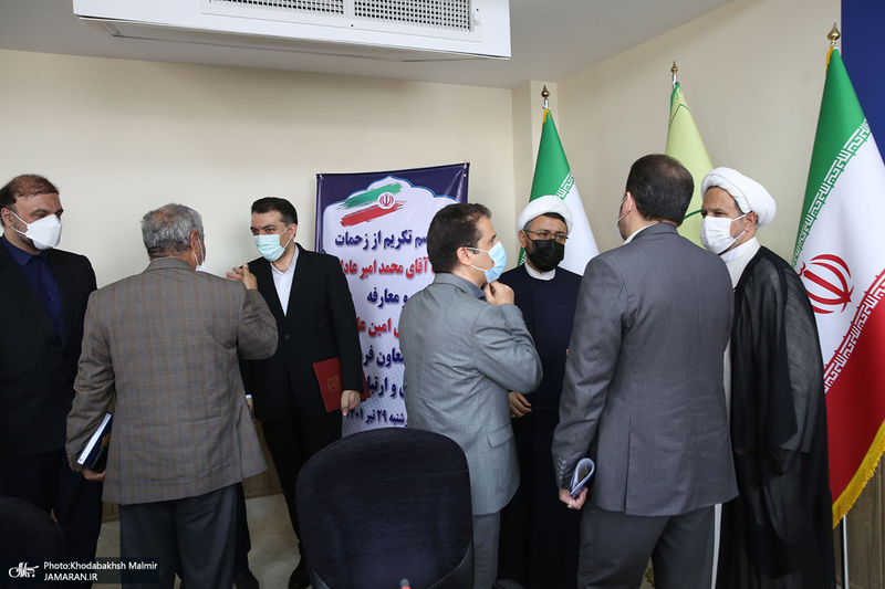 مراسم تکریم و معارفه معاون فرهنگی موسسه تنظیم و نشر آثار امام خمینی (س)