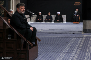 اولین شب مراسم عزاداری ایام شهادت حضرت زهرا (س) در حسینیه امام خمینی(ره)