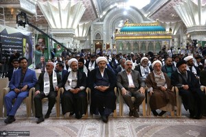 مراسم چهلم شهید سیدحسن نصرالله و سرلشکر نیلفروشان در حرم امام خمینی (س)