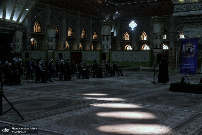 تجدیدمیثاق رئیس قوه قضائیه و مسئولان عالی قضایی با آرمان‌های حضرت امام خمینی(س)