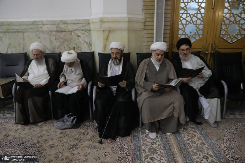 مراسم هفتمین روز ارتحال آیت العظمی شبیری زنجانی (ره)