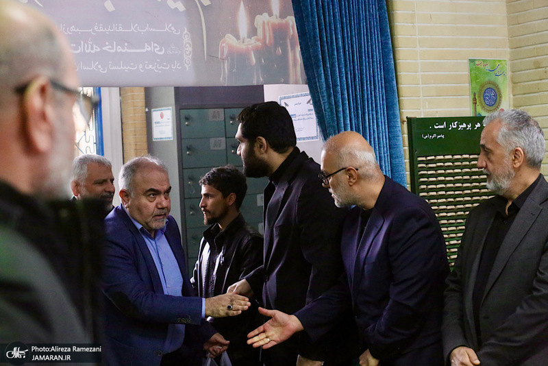 مراسم وداع با پیکر شهید امیر دریا سالار علی شمخانی