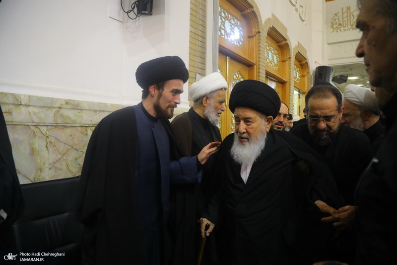 مراسم بزرگداشت رهبر شهید انقلاب در قم-۱