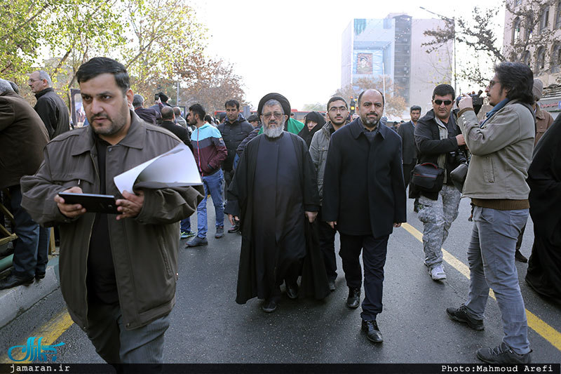 حضور شخصیت ها در مراسم تشییع هاشمی رفسنجانی