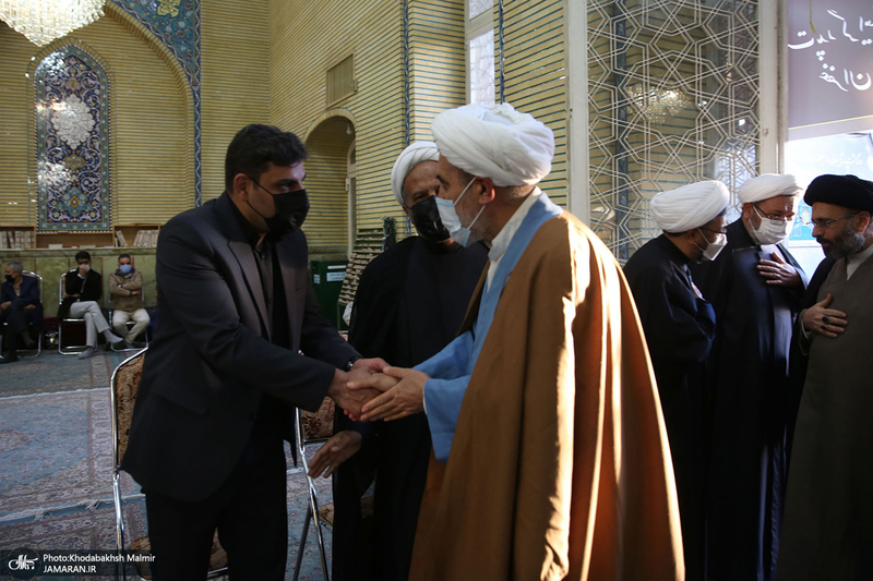 مراسم ختم مرحوم حاج محمد کمساری در قم -1