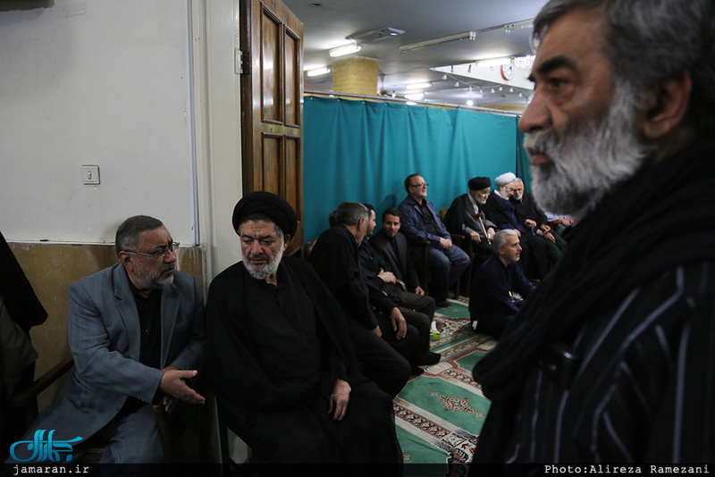 مراسم ختم مادر حجت الاسلام و المسلمین محتشمی پور در مسجد خاتم انبیاء (ص)