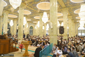 تقدیر از آیت الله العظمی جوادی آملی به‌مناسبت روز معلم‎