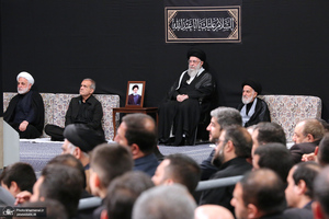 اولین شب مراسم عزاداری حضرت اباعبدالله الحسین (ع) در حسینیه امام خمینی