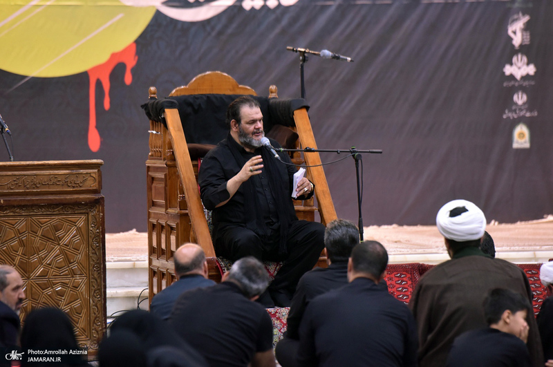 اولین شب عزاداری حضرت اباعبدالله الحسین (ع) در حرم امام خمینی