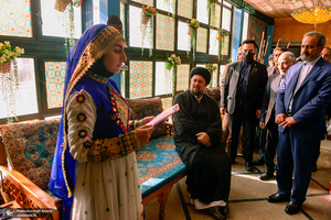 آیین افتتاح کافه کتاب کانون فرهنگی-تربیتی آفتاب با حضور سید حسن خمینی