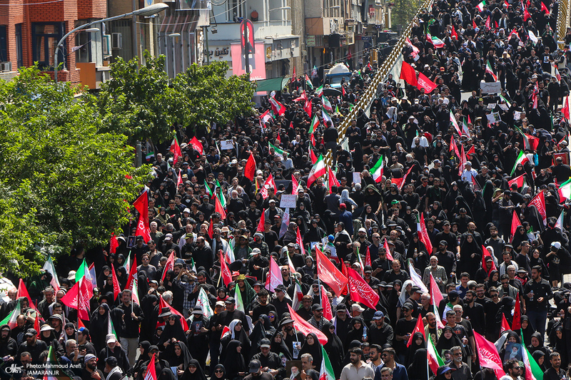 مراسم تشییع پیکر مطهر رهبر شهید انقلاب در تهران -6