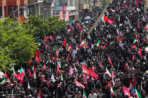 مراسم تشییع پیکر مطهر رهبر شهید انقلاب در تهران -6