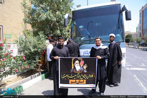 کاروان های اعزامی جهت شرکت در مراسم سالگرد حضرت امام خمینی (س)