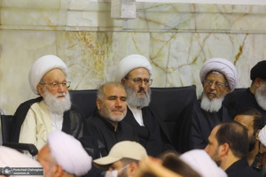 مراسم بزرگداشت رهبر شهید انقلاب در قم-۱