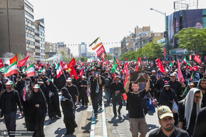 مراسم تشییع پیکر مطهر رهبر شهید انقلاب در تهران -6