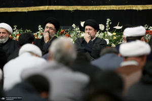 مراسم عزاداری شب شهادت حضرت زهرا(س) در حرم امام خمینی(ره) برگزار شد