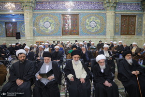 مراسم سومین سالگرد ارتحال آیت الله العظمی صافی گلپایگانی (ره)