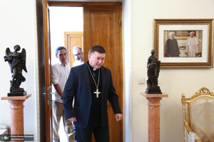 دیدار حجت الاسلام و المسلمین دکتر محمد مقدم با سفیر واتیکان