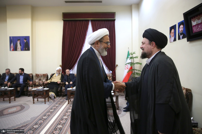 حاشیه مراسم تجدید میثاق رئیس و کارکنان قوه قضاییه با آرمان های امام؛