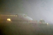 مه شدید پروازهای فرودگاه هاشمی نژاد مشهد را متوقف کرد