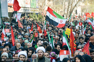  حضور میلیون ها تهرانی در تشییع پیکر مطهر سردار قاسم سلیمانی - 9 