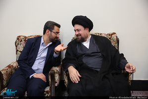 دیدار وزیر، معاونان و کارکنان وزارت ارتباطات و فناوری اطلاعات با سید حسن خمینی
