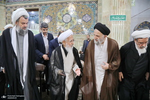 نشست دوره ای اساتید سطوح عالی و خارج حوزه علمیه قم‎