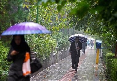 بارش باران در استان تهران ادامه خواهد داشت