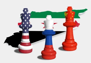  سوریه صحنه رقابت شدید سه جانبه بین آمریکا، روسیه و چین