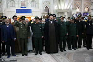 تجدیدمیثاق فرماندهان و کارکنان نیروهای مسلح با آرمان‌های امام خمینی (س) -1