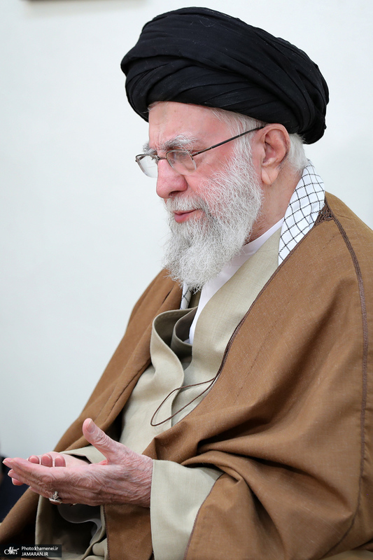 مجلس عزاداری سالروز شهادت حضرت امام جعفر صادق (ع) با حضور رهبر معظم انقلاب