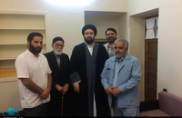 دیدار سید علی خمینی با اساتید شعر آیینی کشور