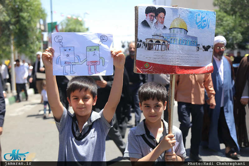 راهپیمایی با شکوه روز جهانی قدس در قم