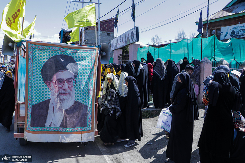 تصاویر اختصاصی جماران از راهپیمایی روز جهانی قدس در کشمیر