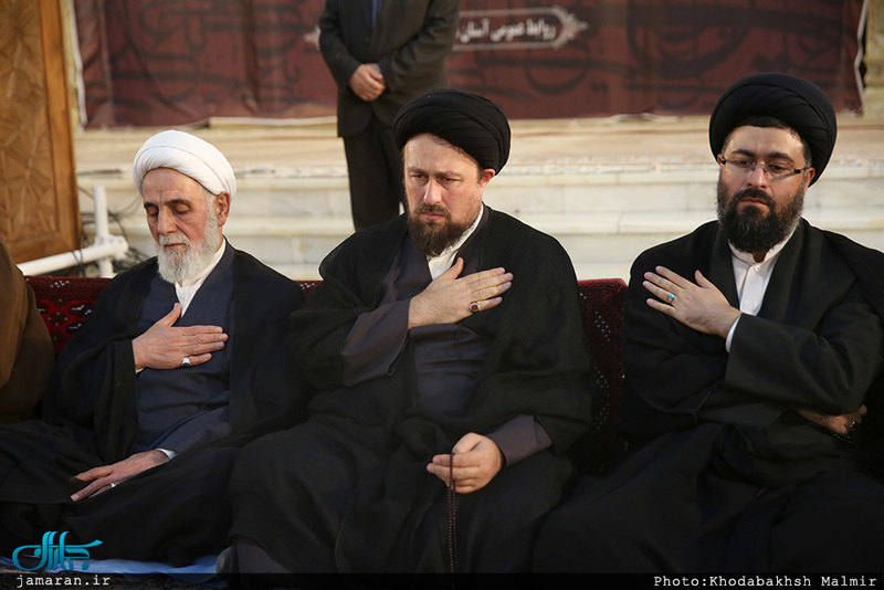 مراسم احیاء شب بیست و یکم ماه مبارک رمضان درحرم مطهر امام خمینی (س) 