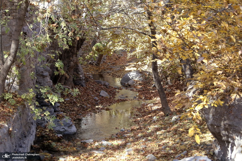 طبیعت پاییزی روستای اَوِل قم