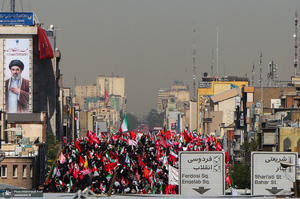 مراسم تشییع پیکر مطهر رهبر شهید انقلاب در تهران -4