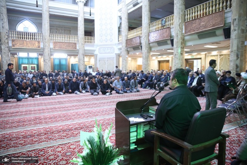 مراسم ختم همسر علی آقامحمدی- 2