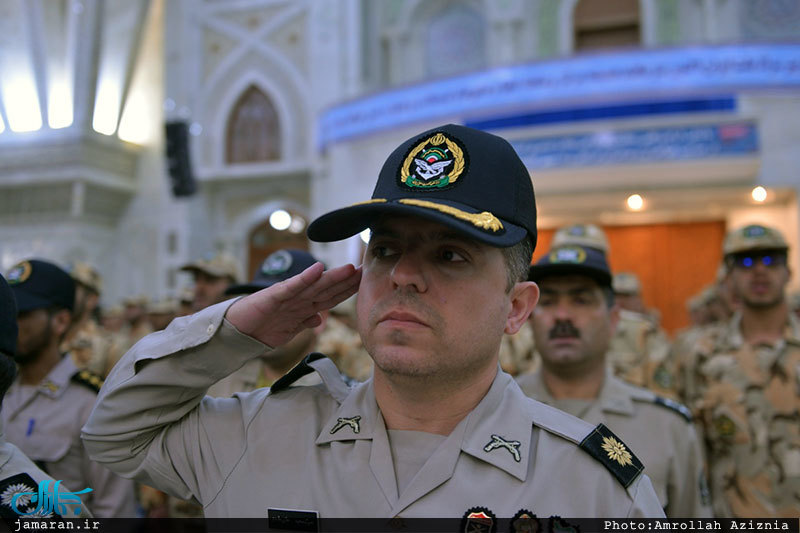 تجدید میثاق مرکز آموزش دژبان شهید اسدی کهریزک‎ با آرمان های حضرت امام(س) 