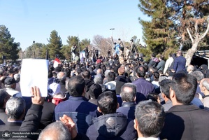 تشییع و خاکسپاری شهید هادی طارمی