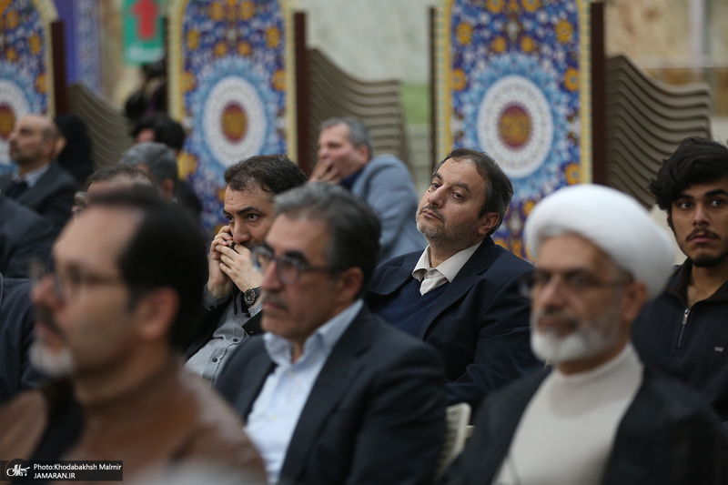 مراسم تجدید میثاق رئیس و نمایندگان مجلس شورای اسلامی با آرمان های امام خمینی (س)