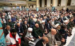 دیدار مسئولان نظام و مهمانان کنفرانس وحدت اسلامی با رهبر معظم انقلاب