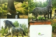 نخستین نمایشگاه 'هنر بازیافت' در نیشابور