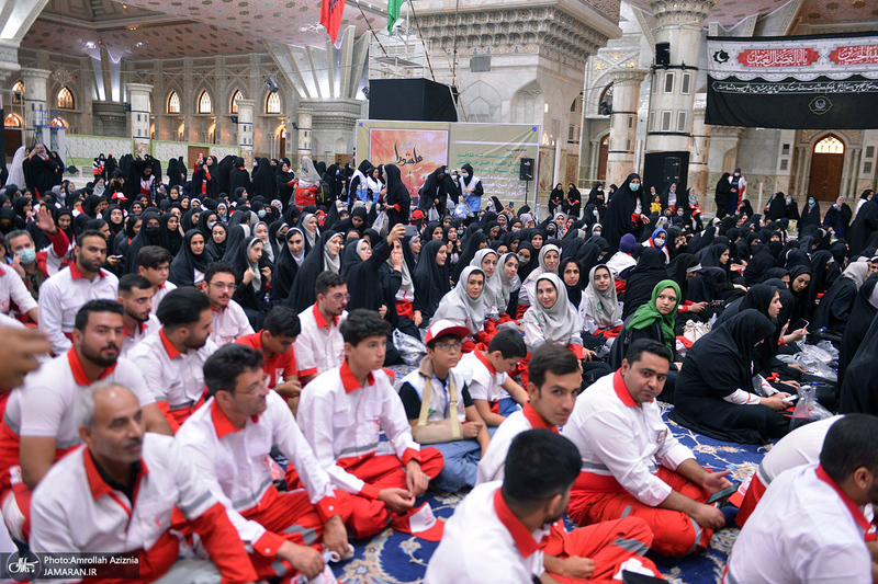 تجدید میثاق مدیران و کارکنان هلال احمر با آرمان های حضرت امام خمینی(س)