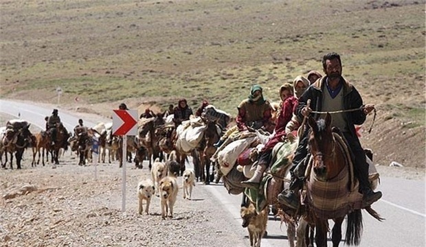 کوچ بهاره عشایر درمیان انجام شد