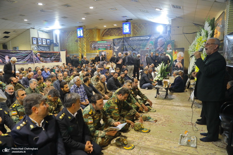 مراسم بزرگداشت پدر شهید سپهبد سید عبدالرحیم موسوی